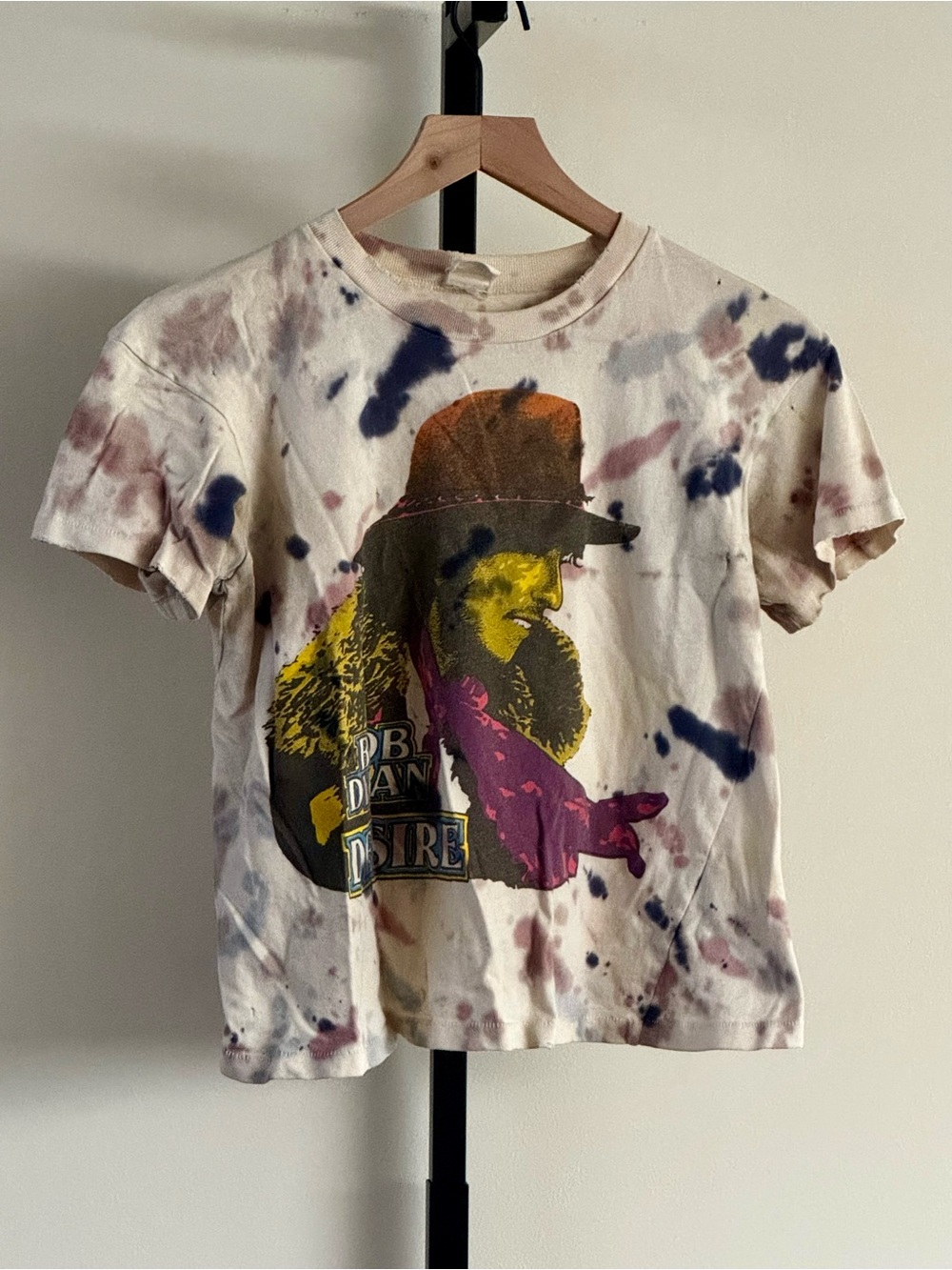Madeworn Bob Dylan Desire Crop Baby Tee